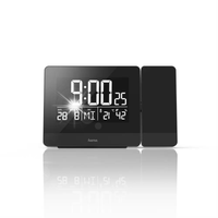 Budzik HAMA Plus Charge 186332 Czarny