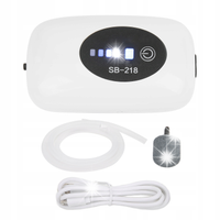 CICHY NAPOWIETRZACZ POMPA POWIETRZA AKWARIUM USB