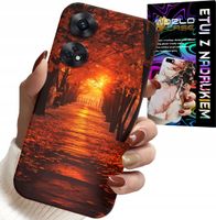 ETUI DO OPPO RENO8 T 4G - PARK, JESIEŃ, SPADAJĄCE LIŚCIE, PLECKI