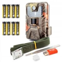 Fotopułapka HC-900A 1080p 4K Kamera Leśna Suntek Full HD 44IR 940nm Baterie