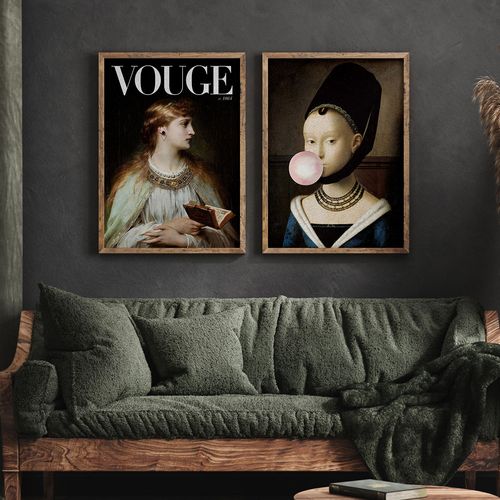 Zestaw dwóch plakatów guma do żucia 30x40 cm na Arena.pl