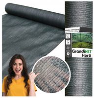 Siatka 1,2x50m Cieniówka Balkonowa Osłona Na Płot Tunel Szklarnię Kwiaty