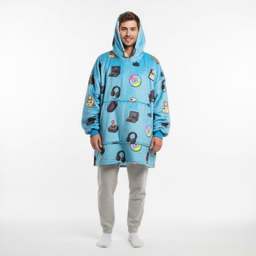 KOC BLUZA Gruba Kocobluza Oversize Futrzak XXL Męska Dla Chłopaka na Arena.pl