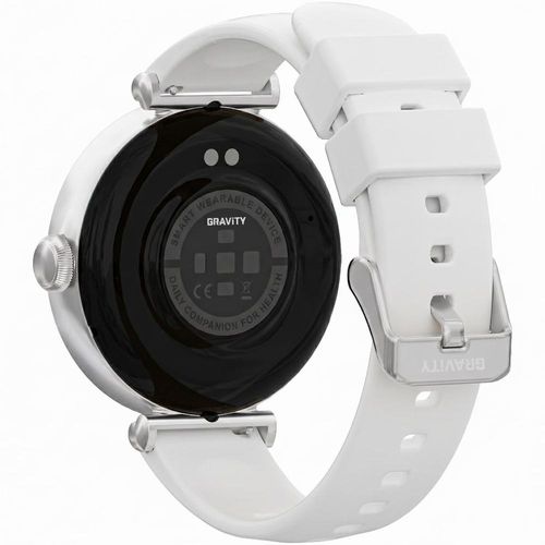 smartwatch gravity srebrno biały 2 paski gt26-8 na Arena.pl