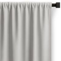 Zasłona gotowa CARLI na taśmie gładka 140x250 szara do salonu Restilo