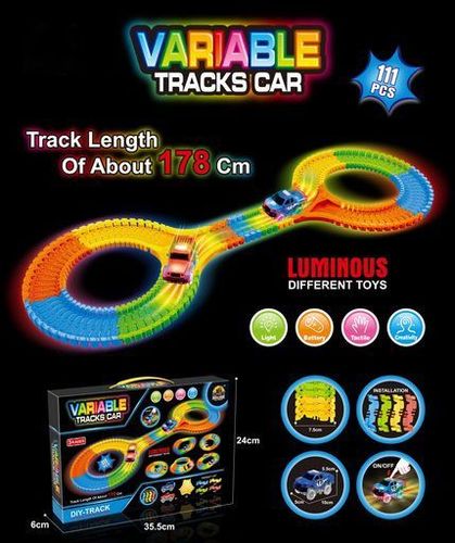 ZABAWKOWY DLA DZIECI TOR ŚWIECĄCY W CIEMNOŚCI na Arena.pl