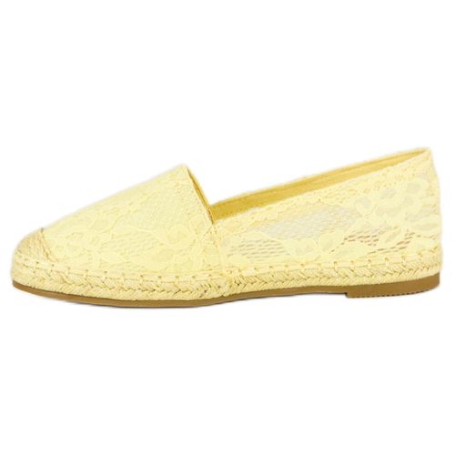 Żółte koronkowe espadryle r.36 na Arena.pl