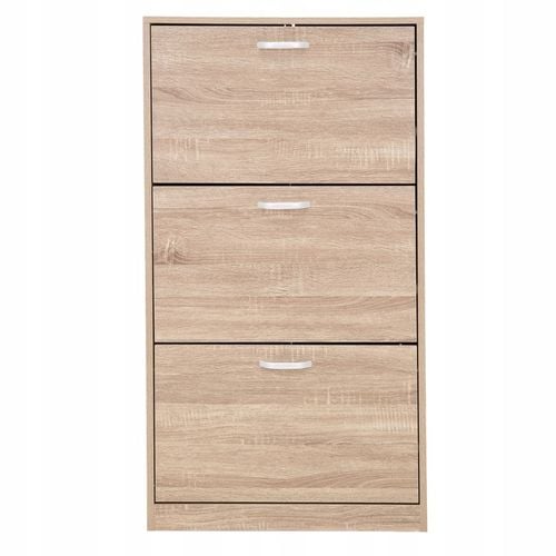 SZAFKA na buty regał 3 KOMORY OBUWIE komoda pojemna do przedpokoju na Arena.pl