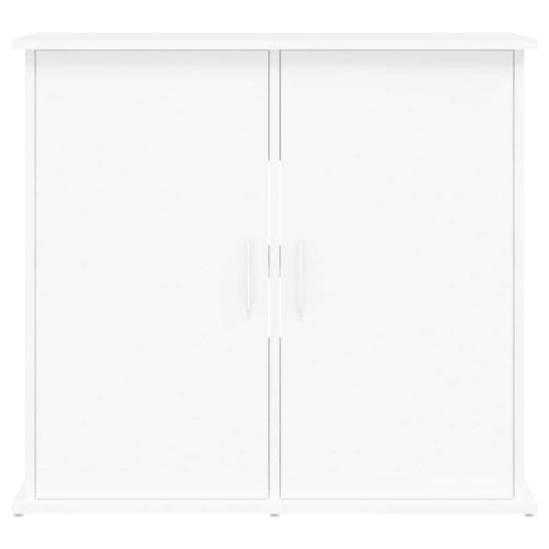 Szafka pod akwarium, biała, 81x36x73cm, materiał drewnopochodny na Arena.pl