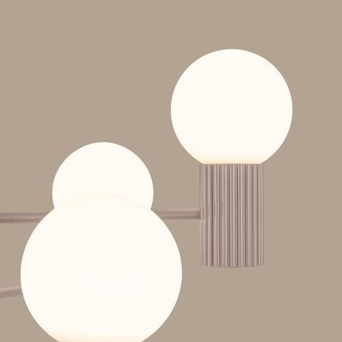 Żyrandol HALO 6 taupe na Arena.pl