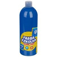 FARBA SZKOLNA 1000ML ASTRA NIEBIESKA CIEMNA