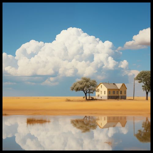 Plakat 90x90cm Domostwo na Arena.pl