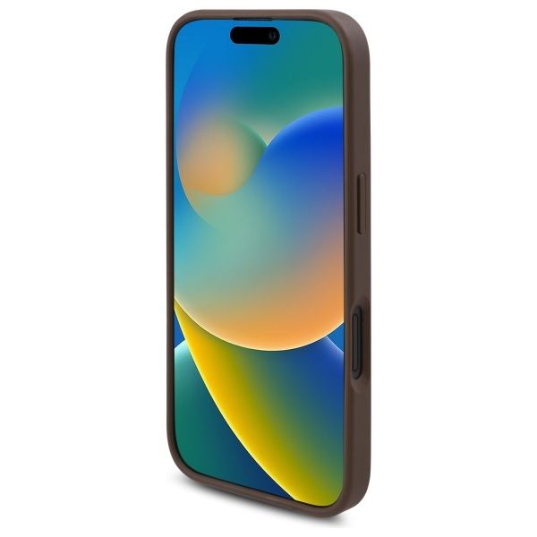 Etui Guess do iPhone 16, Brązowy, MagSafe zdjęcie 5