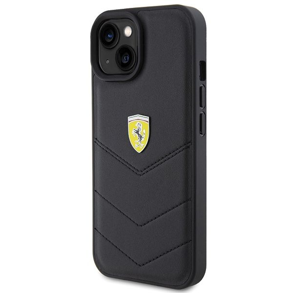 Etui Ferrari do iPhone 15, iPhone 14, iPhone 13, Czarny zdjęcie 2