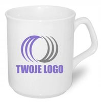 Kubek ceramiczny 270 ml z nadrukiem TWOJE LOGO NAPIS gadżet firmowy