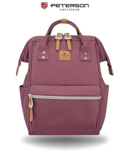 plecak materiałowy ptn beta-0367 purple na Arena.pl