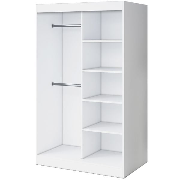 Korpus szafy 120 Regał BIAŁA - RÓŻNE UKŁADY zdjęcie 1