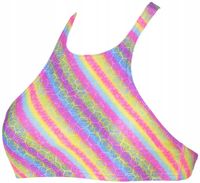 Strój kąpielowy damski na basen dwuczęściowy góra od stroju Crop Arena R.S