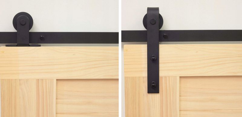 System drzwi przesuwnych 2m loft retro barn door zdjęcie 10