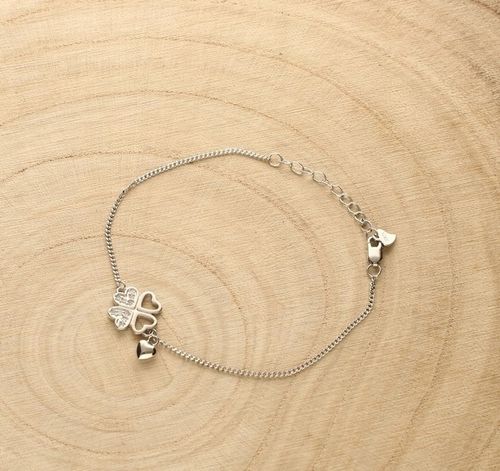 SREBRNA BRANSOLETKA DAMSKA KONICZYNKA SREBRO 925 NA WALENTYNKI ORYGINALNA na Arena.pl