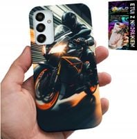 ETUI DO SAMSUNG GALAXY M23 - MOTOCYKLISTA MOTOR FAN MOTOCYKL + SZKŁO