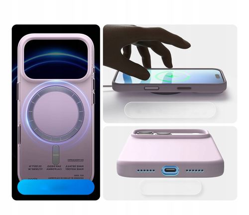 Etui Elago Magsafe Silicon Case do iPhone 17 PRO Max Soft Purple na Arena.pl