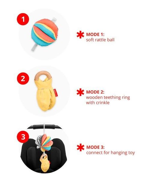 Zabawka do wózka 3w1 DISCOVEROSITY zdjęcie 3