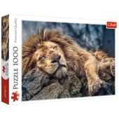 puzzle 1000 śpiący lew 10447