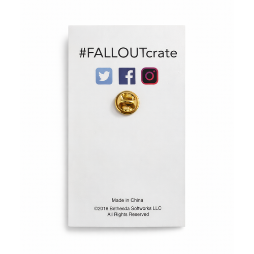 Crate #3 | 4 cm | Metal | Przypinka | Fallout na Arena.pl