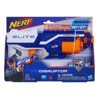 WYRZUTNIA NERF ELITE DISRUPTOR DODATKI +KAMIZELKA