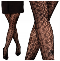 Seksowne Ażurowe Rajstopy - Ivany LivCo Corsetti S-L (uniwersalny)
