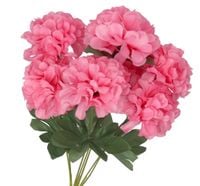 DALIA BUKIET KWIATÓW DUŻY GĘSTY SZTUCZNE KWIATY 44CM