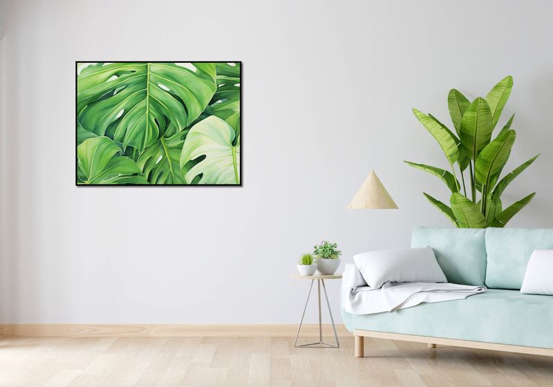 Plakat 100x75cm Tajemnice Liści zdjęcie 4