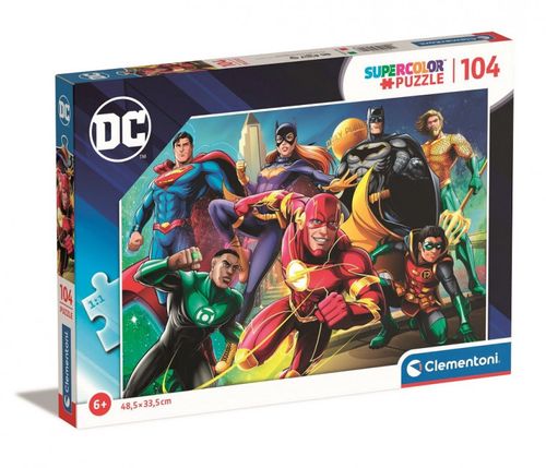 Puzzle 104 Elementy Super Kolor Dc Comics na Arena.pl