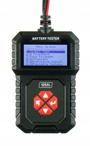 TESTER AKUMULATORÓW 12V BDT107 BDT107 BADEK IDEAL na Arena.pl