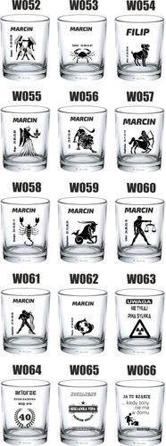 Szklanka WHISKY prezent na święta mikołajki grawer na Arena.pl