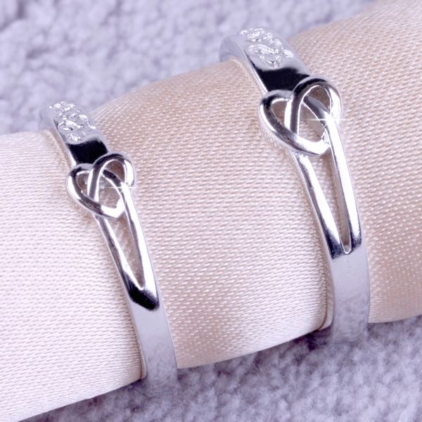 Srebrne OBRĄCZKI ŚLUBNE STAL PARA Regulowane r.UNI zdjęcie 3