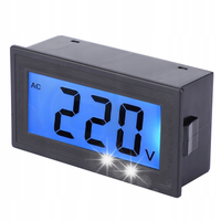 Woltomierz panelowy AC80-500V Cyfrowy miernik napięcia LED YB5135DB
