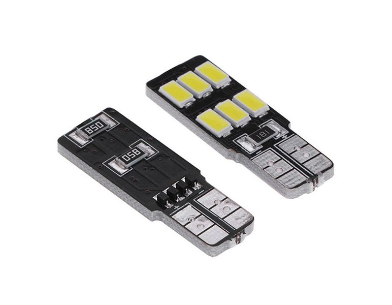 ŻARÓWKA LED T10, W5W, W10W, W16W, W3W, R10 12V 3W CANBUS 240lm boczna ...