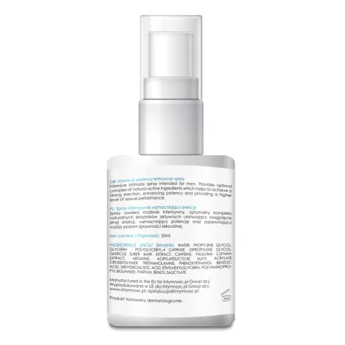 shs potency spray 100 ml - aktywujący spray z naturalnymi ekstraktami na Arena.pl