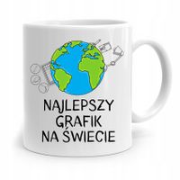 Kubek Prezent Dla Najlepszego Grafika Na Swiecie Z Nadrukiem Ze Zdjęciem