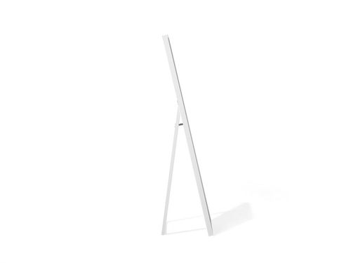 Lustro Stojące 40 X 140 Cm Białe Torcy na Arena.pl
