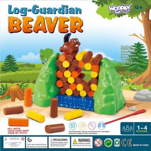 WOOPIE Gra Zręcznościowa Tama Spadający Bóbr na Arena.pl