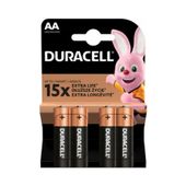 Bateria alkaliczna Duracell AA (R6) 4 szt.