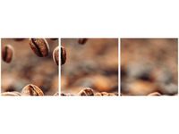 90X30CM PALONE ZŁOTO TRÓJ OBRAZ