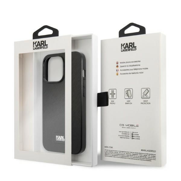 Etui Karl Lagerfeld do iPhone 13 Pro Max, Czarny zdjęcie 8