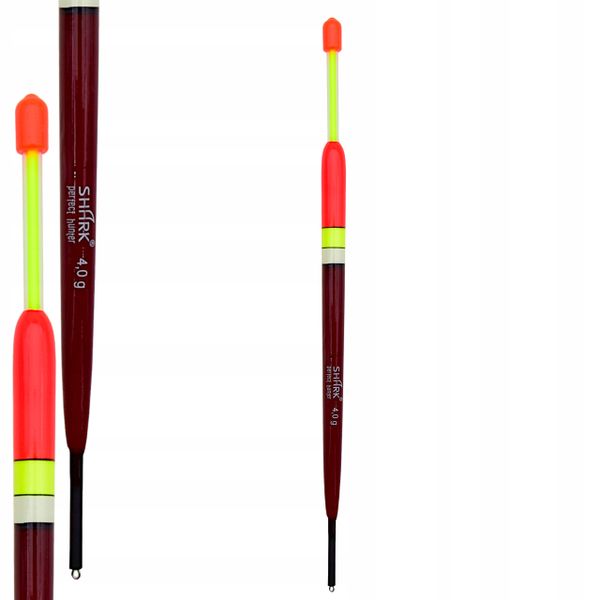 Spławik Przelotowy z BALSY SHARK 4,0 g/21 cm gniazdo na nasadkę świecącą zdjęcie 1