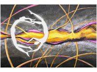 60X40CM WIRUJĄCE POSTACIE OBRAZ