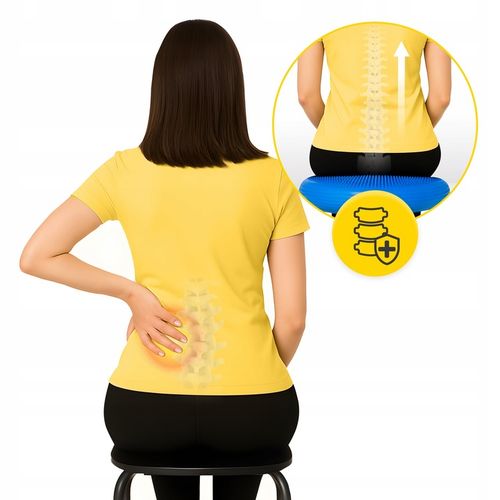 PODUSZKA SENSOMOTORYCZNA DO REHABILITACJI SIEDZENIA KRZESŁO JEŻYK 60 na Arena.pl