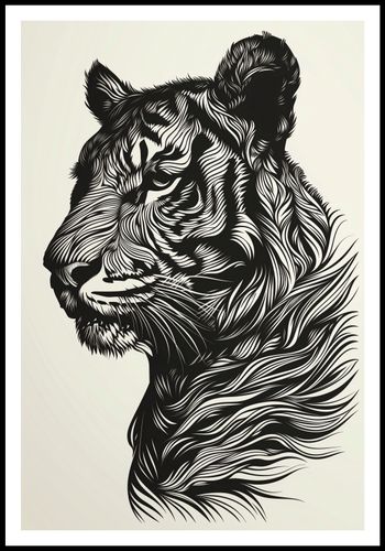Plakat 67,5x100cm Tygrysi Gwizd na Arena.pl